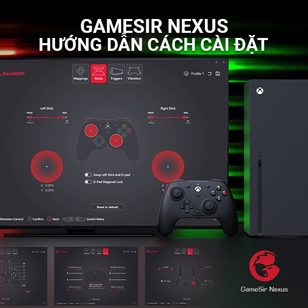 Gamesir Nexus đã ra mắt có thể hiệu chỉnh được những gì? đủ sức cạnh t
