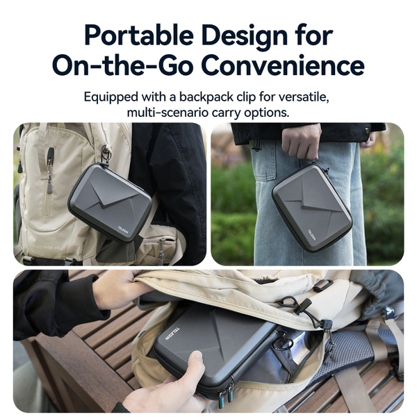 Túi đựng Telesin S6-PRC-06-TDJ sử dụng cho DJI Osmo Action 5 Pro / 3 / 4 chính hãng