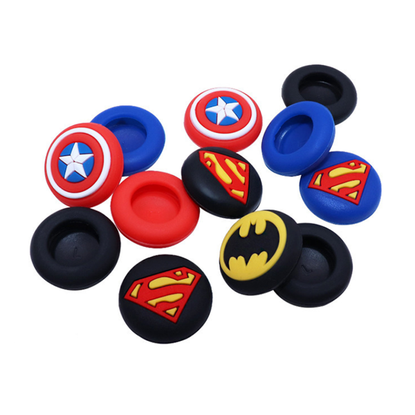 [Bộ 2 cái] Núm bọc Joystick cần Analog Captain American - Hoặc tùy chọn các phiên bản siêu anh hùng khác