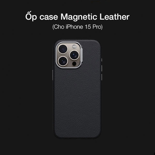 Bộ kit ốp case + Filter và Mount 67mm từ tính hỗ trợ chụp ảnh cho iPhone 15 Pro Promax (6 In 1)