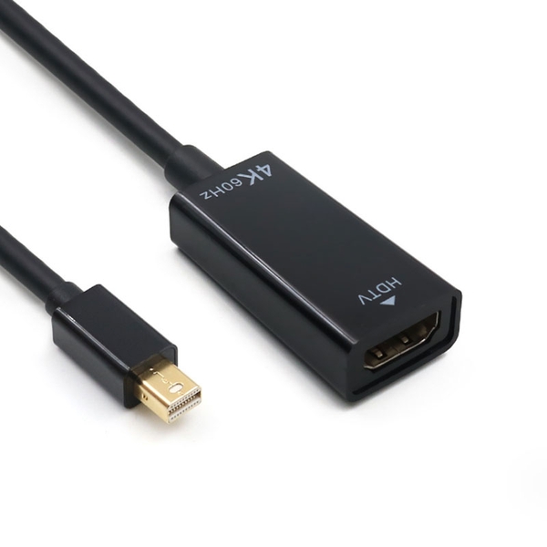 Cáp chuyển đổi tín hiệu MiniDP sang HDMI âm hõo trợ 4K60Hz dài 20cm HL171