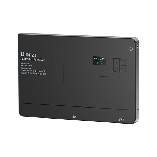 Đèn Led Ulanzi LT003 10 inch RGB - Với 20 hiệu ứng ánh sáng tích hợp sẵn pin sạc