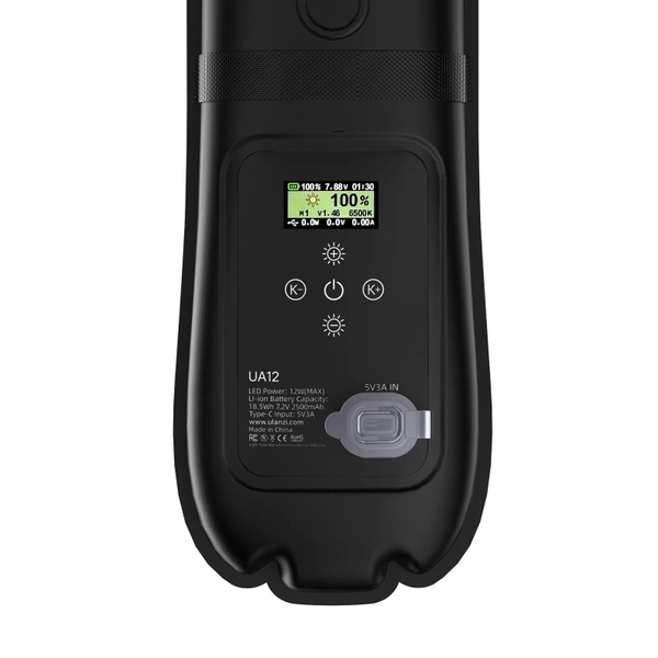 Ulanzi UA20 đèn ống dạng túi khí Bi-color công suất 20W hỗ trợ kết nối từ tính tiện lợi chính hãng