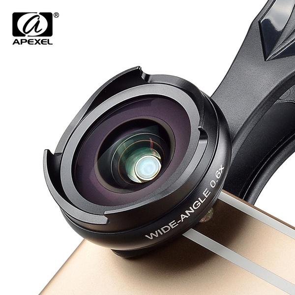 Bộ lens góc rộng 0.6X và macro 10X 2in1 APEXEL APL-0610WM - Chuẩn 4K HD