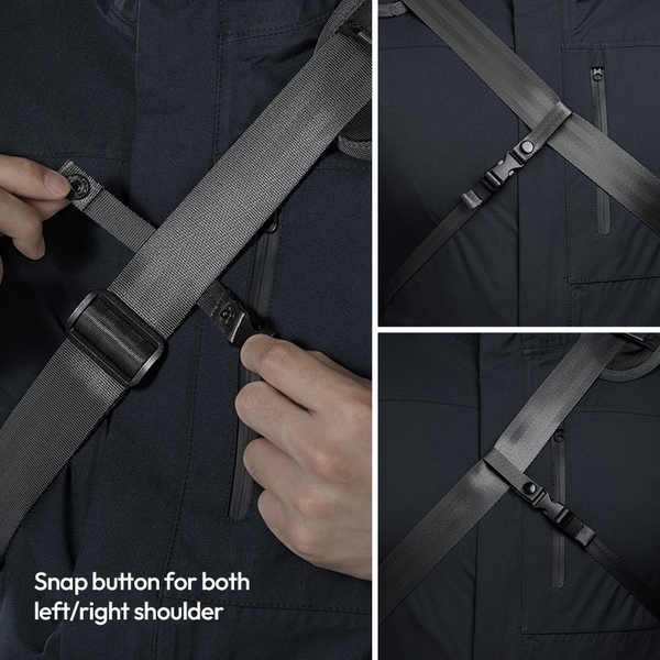 Ulanzi TE88 Túi đeo chéo đựng máy ảnh dung tích mở rộng 15L chính hãng