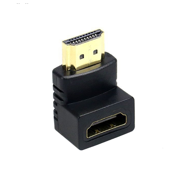 Đầu nối cổng HDMI male sang HDMI female vuông góc 90 độ HL227