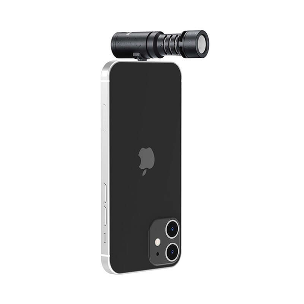 Micro Sairen định hướng shortgun Plug And Play Microphone dành cho điện thoại Smartphone chính hãng