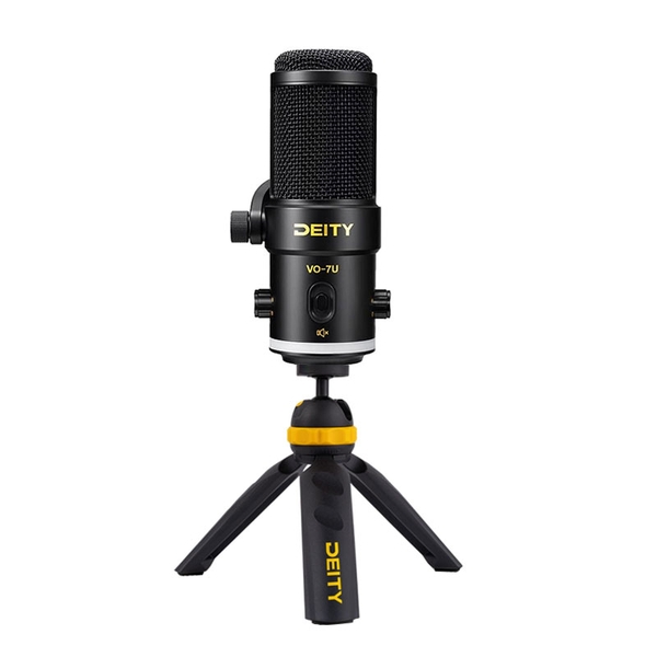 Micro Deity VO-7U bản base kèm Mini Tripod để bàn Podcast tiện lợi Black Edition