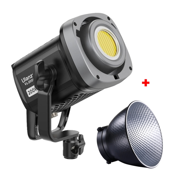 Đèn Led Cob Bi-Color Ulanzi VL-200 Bi công suất 200W 6500K App Remote CRI95 chính hãng