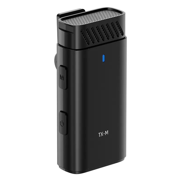 Micro cài áo thu âm không dây Ulanzi HM2301 chính hãng hỗ trợ cho điện thoại khoảng cách 30M