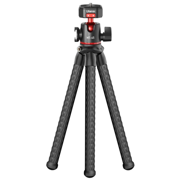 Chân Tripod Octopus Ulanzi MT-45 Claw Flexible Tripod Cho Điện Thoại/Máy ảnh Mirroless, DSLR - Tích hợp Cold Shoe