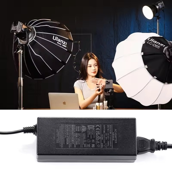 Ulanzi AD-01 (P003) Nguồn cho đèn Ulanzi 120W VL120B/VL120C Power Adapter chính hãng