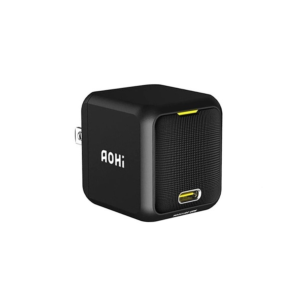 Bộ sạc nhanh GaN 1C AOHI Magcube GaN+ 65W AOC-C004 PD/PPS/IQ