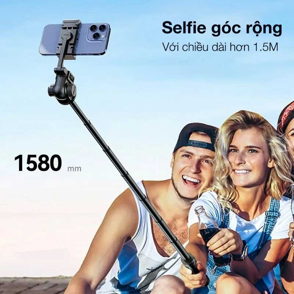 Tripod Ulanzi MT-70 Gậy chụp ảnh Selfie 3 chân có điều khiển Bluetooth cho điện thoại