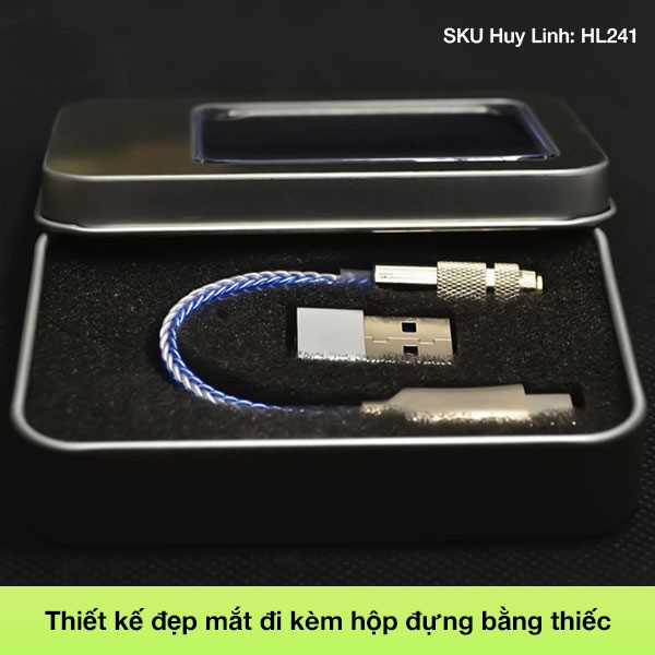 DAC Jack chuyển Type-C to 3.5mm - Chip CX31993 kèm USB-C to USB-A sử cho Windows