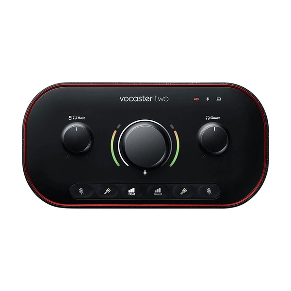 Soundcard thu âm Focusrite Vocaster Two dành cho Podcasting 2 người chính hãng