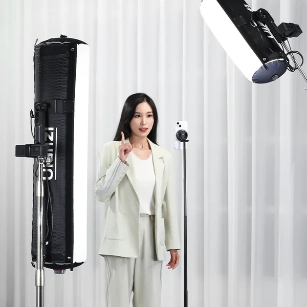 Bộ đèn ống dạng túi khí cầm tay Ulanzi AL60 gập gọn tiện lợi 60W hỗ trợ chụp ngoài trời chính hãng