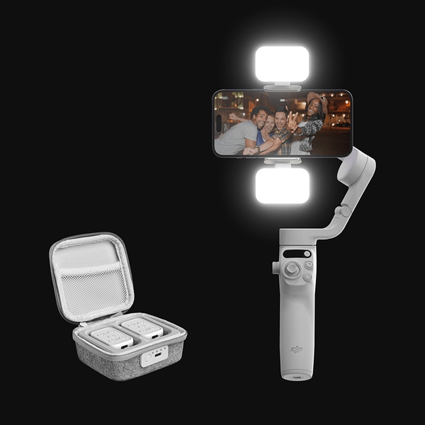 Đèn led Fill Light Magnetic Fotogear mini tích hợp nam châm cho gimbal FGC1 chính hãng