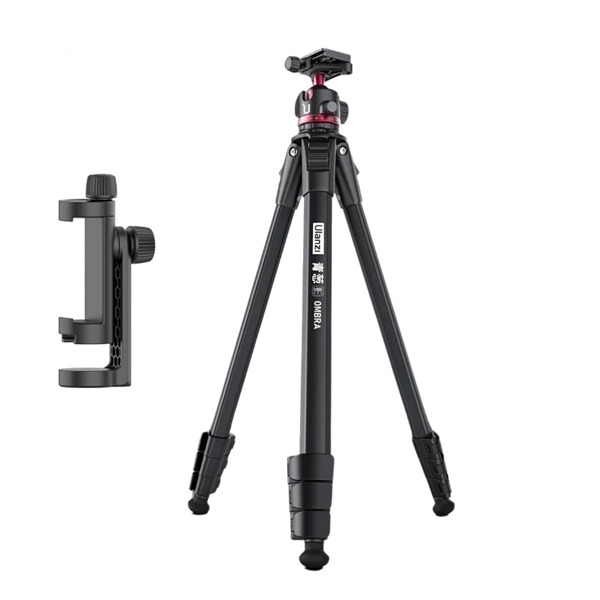 Chân máy ảnh Ulanzi Ombra Ying Travel Tripod (Black/White) khả năng tải 8Kg kéo dài tối đa 158cm chất liệu aluminum cao cấp