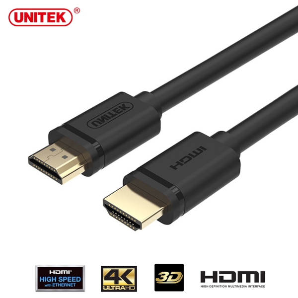 Cáp HDMI tiêu chuẩn 1.4 Unitek - Hỗ trợ 4K Chiều dài 1.5M 8M 5M 10M 15M 20M