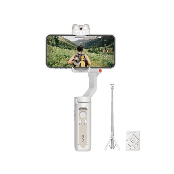 Gimbal cho điện thoại Hohem iSteady V2 Kit tích Hợp Cảm Biến Tầm Nhìn AI chính hãng