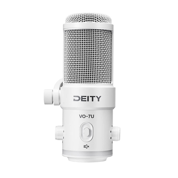 Micro Deity VO-7U bản base kèm Mini Tripod để bàn Podcast tiện lợi White Edition