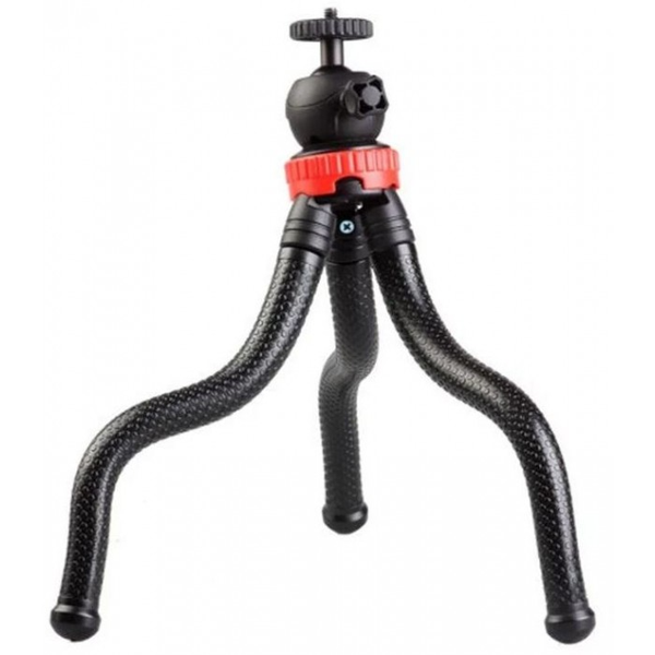 Chân máy ảnh Tripod Octopus JM 801 - Kèm Ballhead tháo rời và ngàm kẹp chữ U điện thoại