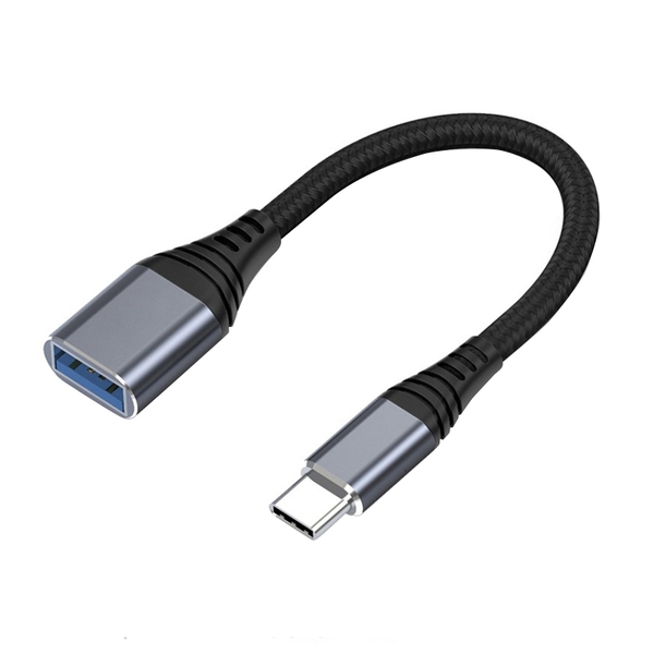 Cáp OTG Type-C sang USB 3.0 mẫu cao cấp dây bọc dù lấy dữ liệu nhanh chóng cho điện thoại laptop HL307