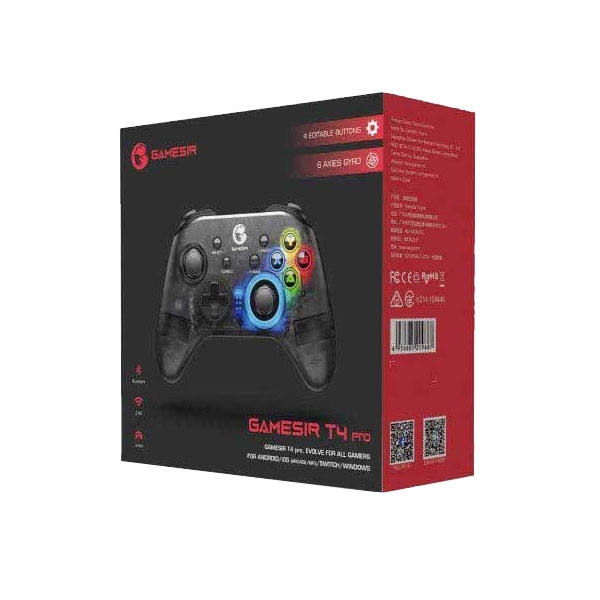 Gamepad cho điện thoại Gamesir T4 Pro Wireless chơi trực tiếp qua bộ thu USB Receiver