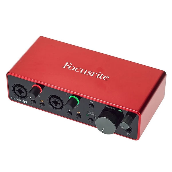 Focusrite Scarlett 2i2 Soundcard thu âm cao cấp chính hãng