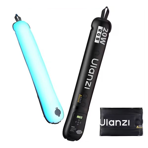 Đèn phao khí bơm hơi tích hợp pin Ulanzi UA20C đổi màu RGB công suất 20W cầm tay hỗ trợ kết nối từ tính chính hãng
