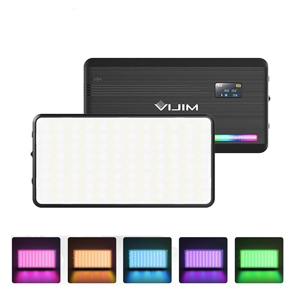 Đèn led Studio mini VIJIM VL196 RGB Light - Đèn chỉnh màu 2500 - 9000K