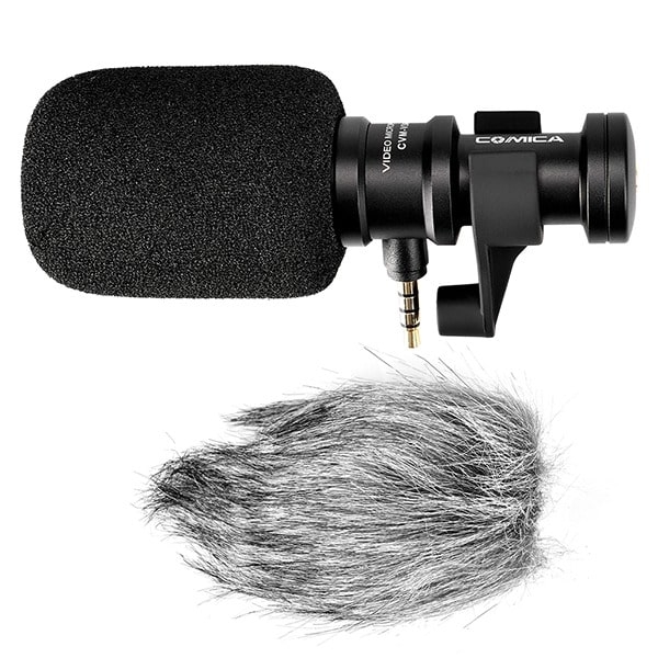 Microphone Shotgun định hướng cho điện thoại Comica Audio CVM-VS08 chính hãng