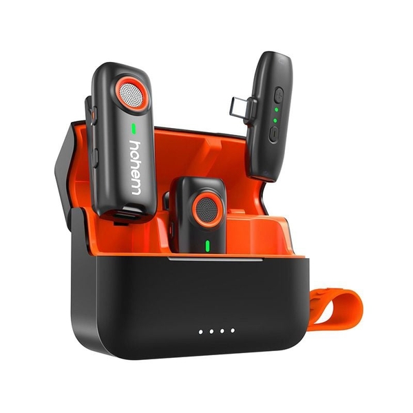 Micro cài áo không dây Hohem Mic-01 chính hãng khoảng cách lên đến 100M