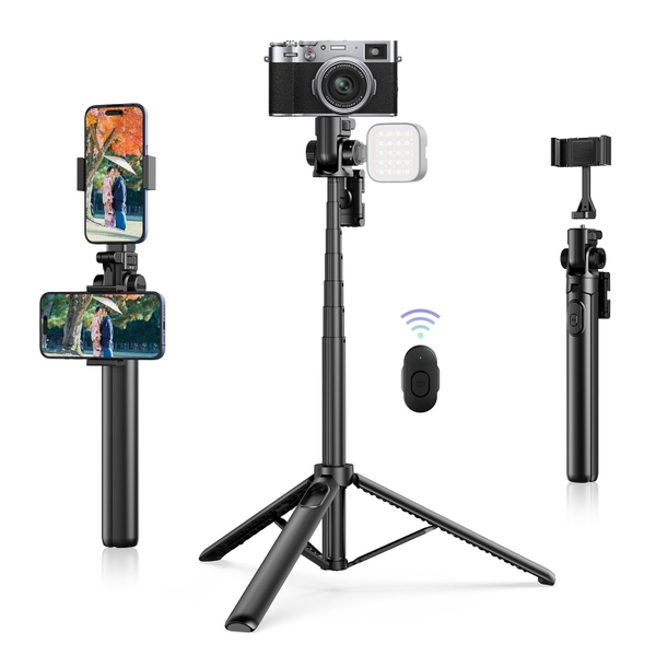 Tripod Ulanzi MT-70 Gậy chụp ảnh Selfie 3 chân có điều khiển Bluetooth cho điện thoại