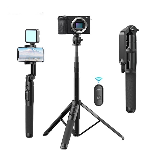 Tripod kiêm gậy Selfie Ulanzi SK-03 kèm Remote Bluetooth dùng cho điện thoại tiện lợi