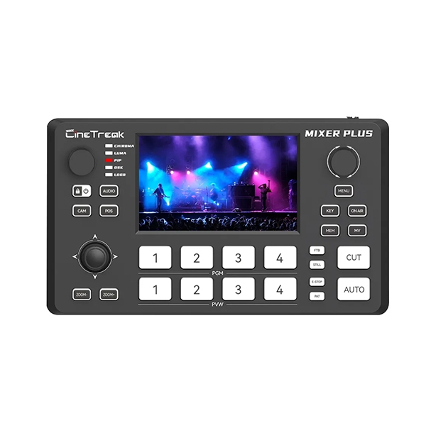 CineTreak Mixer Plus Bộ điều khiển phát sóng 4 kênh HDMI Inputs + PGM & AUX Outputs