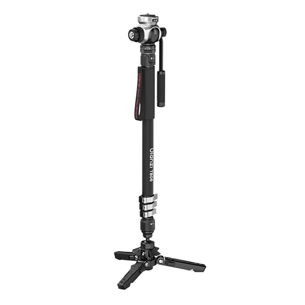 Chân monopod Ulanzi TB06 cao cấp chất liệu Carbon Fiber ball 360 độ tải 10kg chính hãng