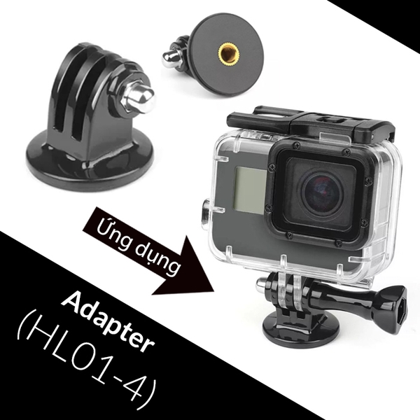 Bộ Phụ kiện cho Action Cam Adapter ARM HL01 - Mount chuyển đổi cho GoPro SJCAM DJI Mijia