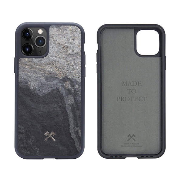 Ốp lưng cho iPhone 11 12 Pro Max - WOODCESSORIES đá granite thật decor