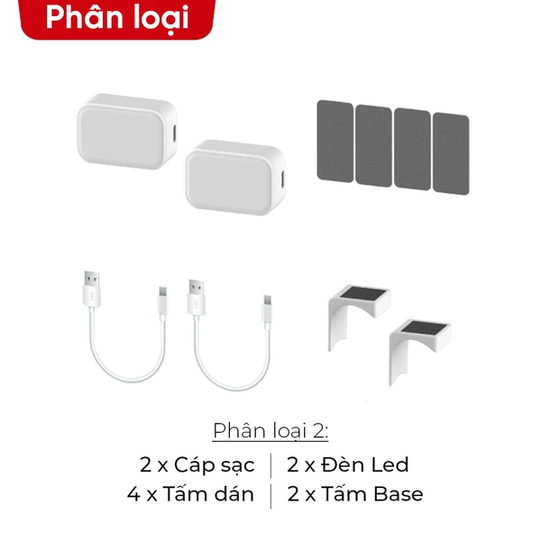 Đèn led Fill Light Magnetic Fotogear mini tích hợp nam châm cho gimbal FGC1 chính hãng