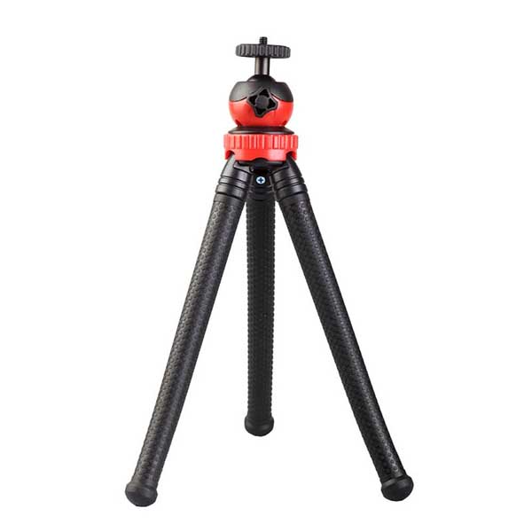 Chân máy ảnh Tripod Octopus JM 801 - Kèm Ballhead tháo rời và ngàm kẹp chữ U điện thoại