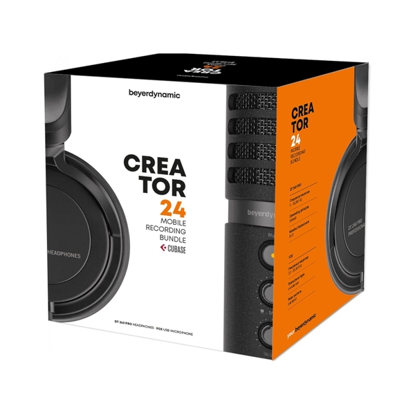 Beyerdynamic Creator 24 bộ combo kit gồm tai nghe DT240 Pro và Mic Fox kèm Cubase LE License chính hãng