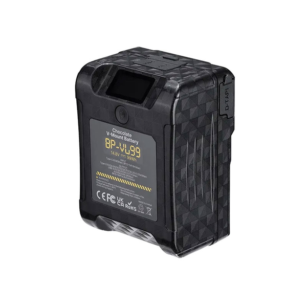 Pin V-Mount cho Studio Ulanzi BP-VL99 Chocolate dung lượng 26000mAh màn hình Oled chính hãng