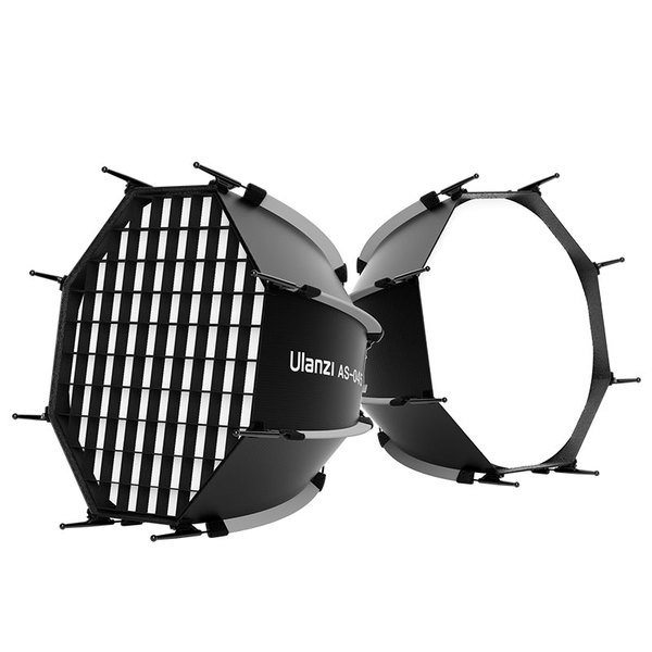 Ulanzi AS-045 Softbox bát giác tổ ong 45cm 3308 tích hợp tháo lắp nhanh ngàm Mini Bowen bằng kim loại