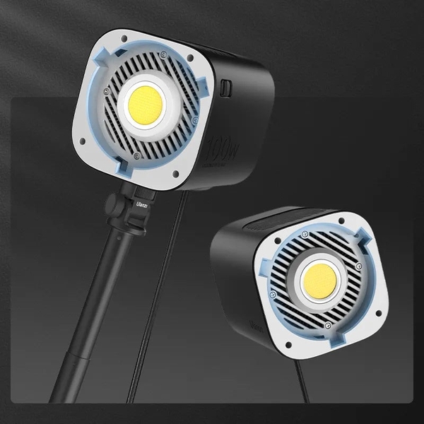 Đèn Led Cob Ulanzi LT026 công suất thực lên đến 100W chỉ số hoàn màu CRI 95+ chính hãng