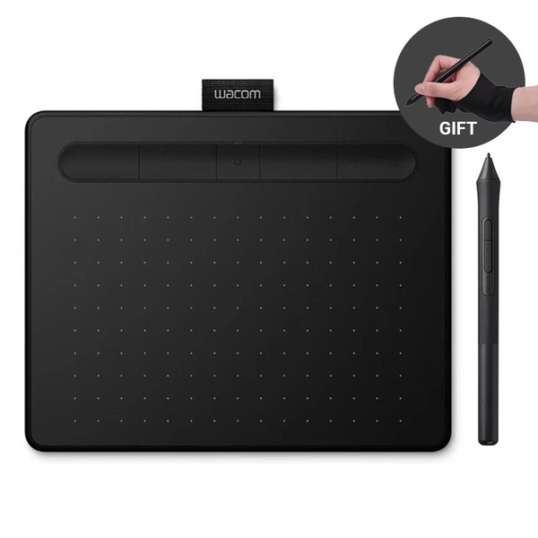 Bảng vẽ điện tử Wacom Intuos M Bluetooth (CTL-6100WL) - Kết nối không dây cùng 4 phím tắt