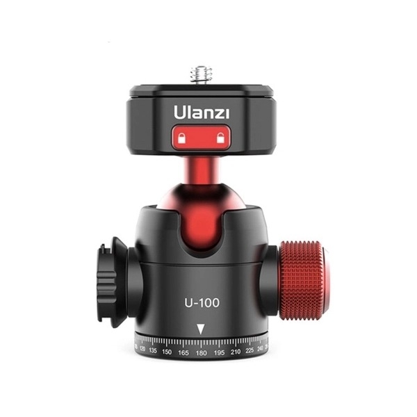 Ulanzi U100 - Đầu Ballhead dành cho Tripod và Máy ảnh xoay 360° khả năng tải 20Kg