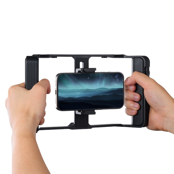 Khung chống rung cho điện thoại Ulanzi MA05 ngàm xoay 360 độ quay ngang - dọc chính hãng