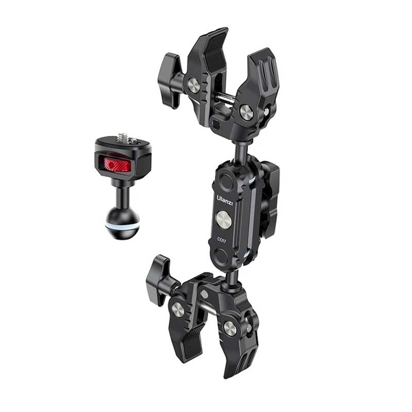 Siêu kẹp ma thuật Ulanzi CO17 với cánh tay và đầu bi kép